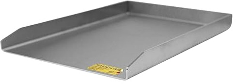 BABOSSA Grill Plancha aus V2A Edelstahl 30 x 43.5 cm – Erstklassige Verarbeitung & perfekte Hitzeverteilung – kompatibel mit Broil King Baron & Crown – Teppanyaki Platte 100% Made in Germany