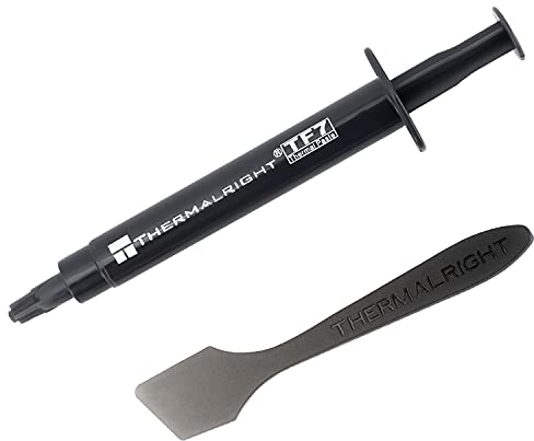 THERMALRIGHT TF7 Pâte thermique 2 g pour refroidisseur, conductivité thermique 12,8 W/m.k-2 g, avec outil à spatule (TF7 2 g)