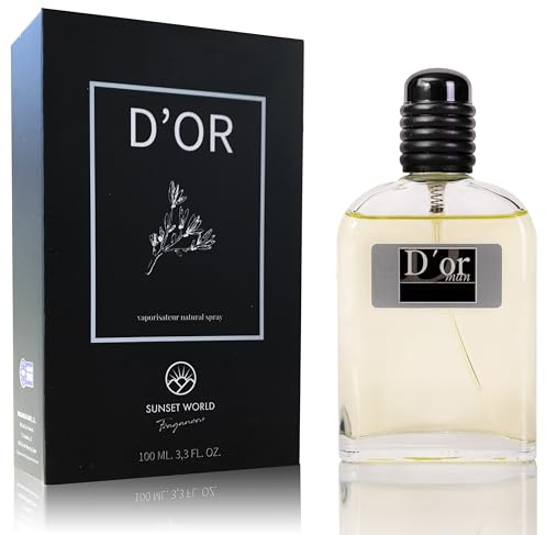 D'Or - Kompatibel mit Dore Homme. Eau de Cologne Intensiv 100 ml, Parfum Herren, Äquivalentes Parfüm