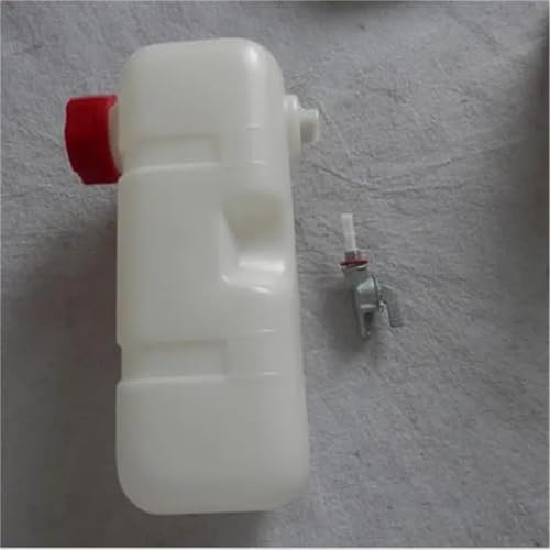 Jodriva 1E43F KRAFTSTOFFTANKBAUGRUPPE 1L, for CHINESISCHE 1E40F 1E45F 142F 168F MEHR 2T STAMPFER MIT MESH Cap VENTILHAHNHAHN Kraftstofftankdeckel für Gartenmaschinen