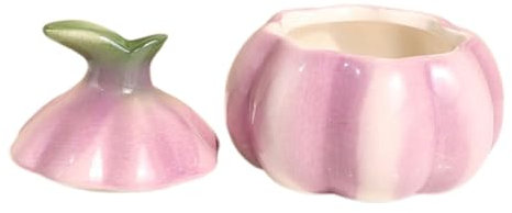 WATIIFUFU Barattolo Portaoggetti in Ceramica A Forma Di Cipolla Contenitore Per Gioielli Ciotola Per Snack Decorazione Da Cucina