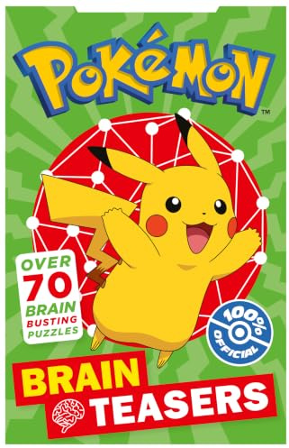 Pokémon Brain Teasers: The Sunday Times bestselling collection of puzzles, great for kids 5+ (Pokémon Pocket Puzzles)