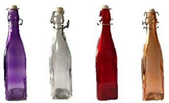 4er Set Bügelflaschen Bügelflasche Glasflaschen Bügelflaschen 500ml