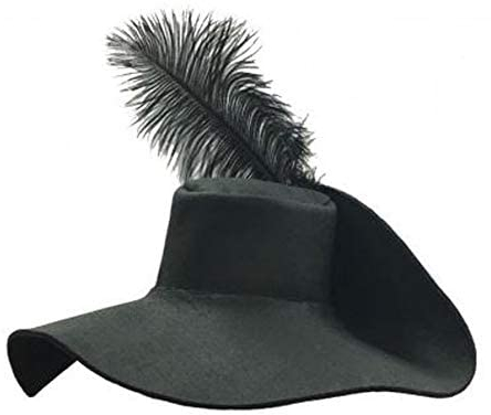 Breiter Rand Musketierhut