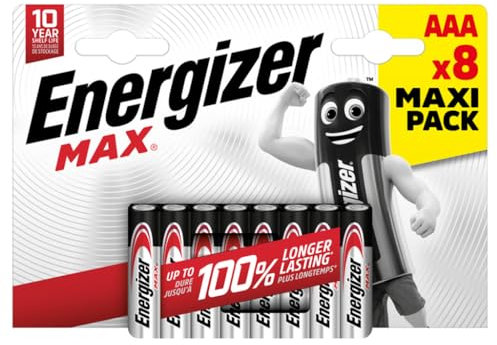 Energizer Max Batteria Ministilo (AAA) Alcalina/manganese 1.5 V 8 pz.