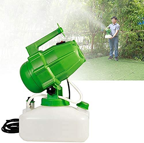 Máquina Nebulizadora Desinfectante Nebulizador Atomizador Mochila Mist Duster Pulverizador ULV, Pulverizador Desinfectante, para Hospitales Interiores/Exteriores Jardín Hotel Escuela Fábrica
