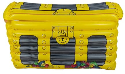 Treasure Drink Cooler - Inflatable Ice Bucket for Party Drink Serving Decoration | Spacious PVC Ice Tray Design for Summer BBQs Outdoor Pool