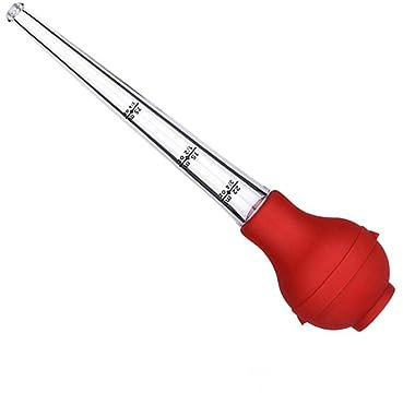BESPORTBLE Küchenöl-ausgießer Silikon Küchenhelfer Turkey Baster Öl-pumpe Mit Transparentem Messzylinder Tropfrohr Für Barbecue Grill Gadgets Vielseitig Einsetzbar