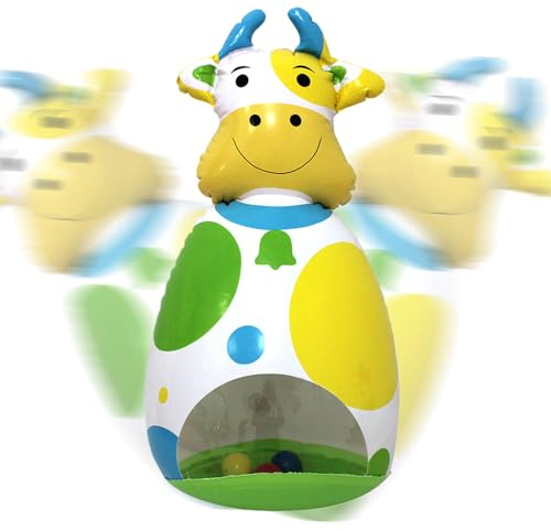 Gonfiabile, Figura oscillante 3D | Figura di Gonfiabile per Bambini con Diverse funzioni per casa, Viaggio, Compleanno, Aula, Camera da Letto, Ragazze, attività da Giardino