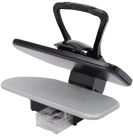 Systèmes de presse-vapeur numérique avec écran tactile 5 modes et flacon pulvérisateur, presse à vapeur intelligente, presse à vapeur numérique avec plusieurs réglages de tissu, 68 x 53 x 26 cm