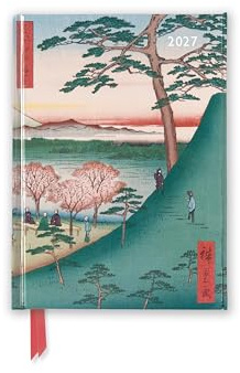 Utagawa Hiroshige - Meguro - Taschenkalender 2027: Original Flame Tree Publishing-Pocket Diary [Taschenkalender]