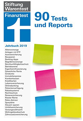 Finanztest Jahrbuch 2019: 90 Tests und Reports