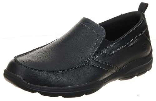 Skechers Men's Harper-Forde Driving Style Loafer, Black, 14 Wide US