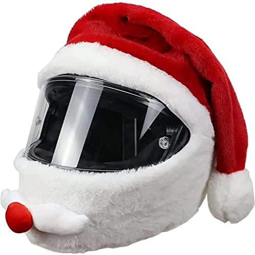 Byroads Helmbezug für Motorradhelm, Motorrad Lustige Cartoon Plüsch Helm Schutzhülle für Outdoor Personalisierte Vollhelme Cover