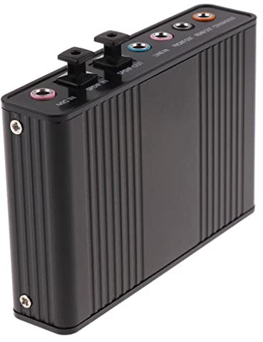 jojomis Carte son optique externe USB Channel 5.1 7.1 PCM adaptateur audio