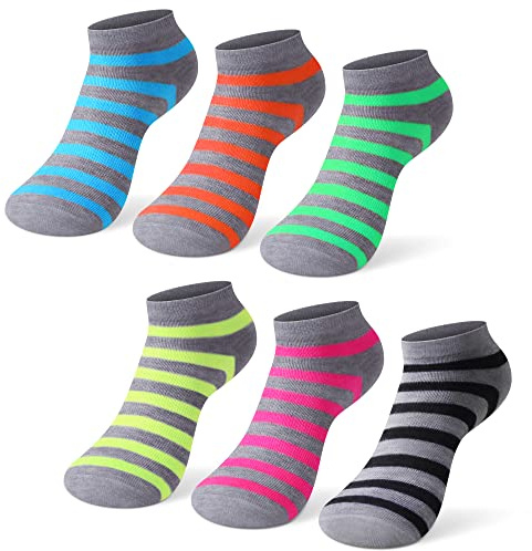 L&K-II Calzini corti da donna 10/12 paia Calzini da Sneaker Colore unico Füßlinge Calzini estivi per donne 92220, 39-42