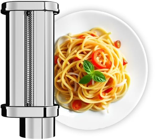 Fentic Macchina per Spaghetti – Macchina per la Pasta Adatto a Fentic SM-1504P e SM-1504BM – Macchina per la Pasta Elettrica – Acciaio Inox