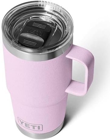 YETI Rambler Reisebecher Mit Stronghold Deckel, Cherry Blossom, 20 oz (591 ml)
