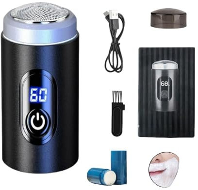 Rasoir à poils intimes imperméable, tondeuse électrique pour poils de corps, tondeuse à balles et aine pour homme, rasoir pour poils intimes imperméable Ipx7, rasoir électrique pour homme