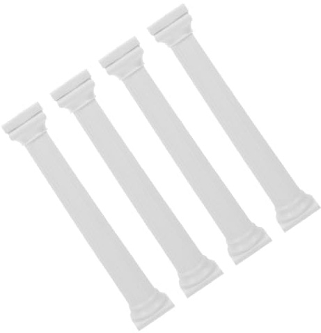 Garneck 4Pcs Decorative Cake Holder Set Roman Column Support for Cakes for Weddings Birthdays Special Occasions Columns