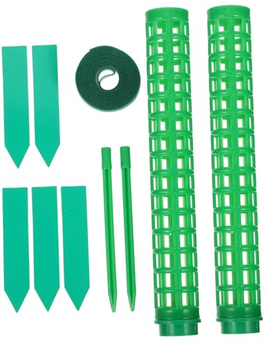 Gadpiparty Columnas de para Plantas Trepadoras Soporte para Orquídeas y Monstera con Etiquetas y Cinta Adhesiva para Jardinería Fácil de Usar y Resistente