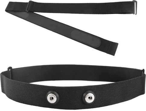 SFBSFL Heart Rate Monitor Chest Strap Replacement Compatible with Polar H10 H9 H7 H1 Wahoo Tickr Replacement Waterproof Adjustable Chest Strap