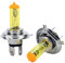 2pcs H4 DC 12 V LED 100 W Yellow Fog Light Bulbs Halogen Projector Fog Lights Lens Parking