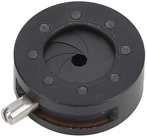 LiebeWH Einstellbare Irisblende, 0,5–7,5 mm, manuelle Steuerung | Präzise Lichtregelung, scharfe Kontraste, ruckfreie Mechanik, stabiler Eisenrahmen, für Objektivadapter