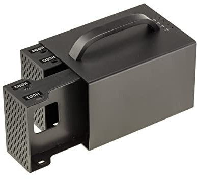 KALEA-INFORMATIQUE Boîtier USB 3.2 10G pour 4 disques SATA | Boîtier USB 3.2 Gen2 10 Gbit/s pour quatre disques SATA, capacité jusqu’à 64 To avec RAID logiciel 0/1/5.