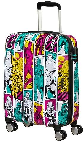 American Tourister Marvel Legends Avengers Popart 55 Spinner, Unisex, Erwachsene, Avengers Popart, 55, Koffer