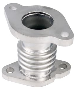 Globalautoparts Tubo per Valvole EGR, per Ducato Bus (250, 290) 130 Multijet 2.3 D, OE: 5801365304, 5801385941, 5801856913, 71795379, 71795482, 71795484