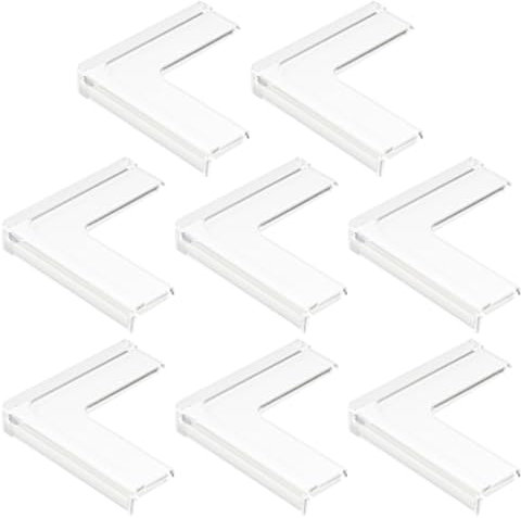 Hemobllo 8 Pièces Housse de Protection d'angle Anti-Collision de fenêtre Protecteur de Bords gardes de Coin de fenêtre Couverture de Coins de sécurité pour bébé Garde d'angle