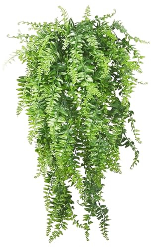 LIANRISES 2packs Artificial Plants Indoor Artificial Hanging Plants Faux Plants Vines for Bedroom Fake Vine for Living Room Kitchen Balcony Garden