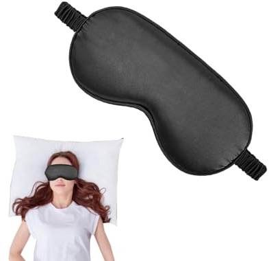 Augenabdeckungen für Schlaf, lichtblockierender Schlaf, Nacht-Augenbinde, Reise-Nacht-Augenschutz, Schlafauge, elastische Reise-Nacht-Augenschatten, weich, atmungsaktiv, für Büros