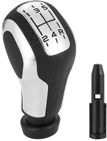 Juttzzei Pommeau de Vitesse Peugeot pour Peugeot 106 107 205 206 207 301 306 307 308 406 407 408 508 605 Citroen C2 C3 C4 C5 Picasso Saxo Levier de Vitesses, Pommeau 206 Peugeot en Plastique ABS-Noir