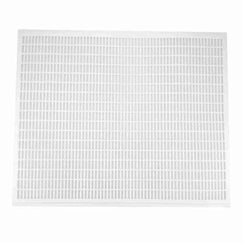 Robustes, Unentbehrliches Bienenkönigin-Ausschlussgitter für Imkereiausrüstung, Einfach zu 20,08 X 16,14 Zoll, Weißer Kunststoff, Nagelneu, Verhindert den Durchgang von