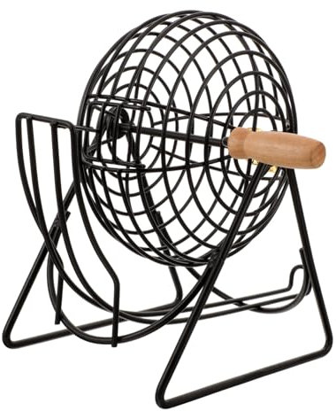 BESPORTBLE Lotteriemaschine Tischspielzeug Metallkäfig Weinspielzeug Für Erwachsene Und Junge Mädchen Mehrzweck-Geschenkartikel Mit Einfacher Bedienung Für Hause Und Unterwegs