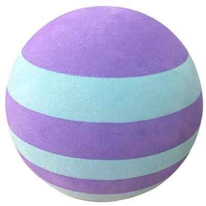 Gralara Pelota de masaje para pies, masaje para y liberación miofascial de fascitis, Azul Violeta 12.5cm