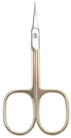 Pince à cuticules, ciseaux, coupe-ongles, coupe-cuticules, couteau à cuticules, fournitures pour ongles, outils, or, 9,8 x 4,4 cm