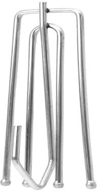 Lasitech Ganchos de Cinta for Cortina, aleación, for Ducha, Bricolaje, for Barra Transversal, Cierre Deslizante, Pinzas for Pliegues baño, 10, 30, 50 o 100 Unidades(30pcs)