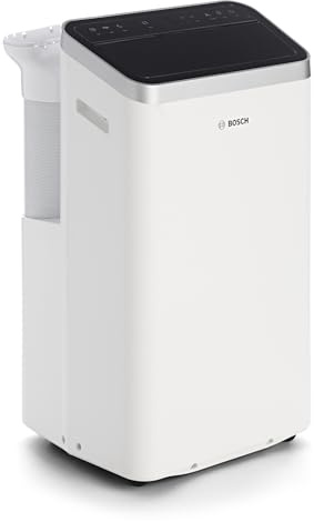 Bosch Cool 5100 Portable AC - 3-in-1 Air Conditioner, Dehumidifier, Fan - 3.4 kW for rooms up to 46 m² - With Auto Mode, Silent Mode & Sleep Mode