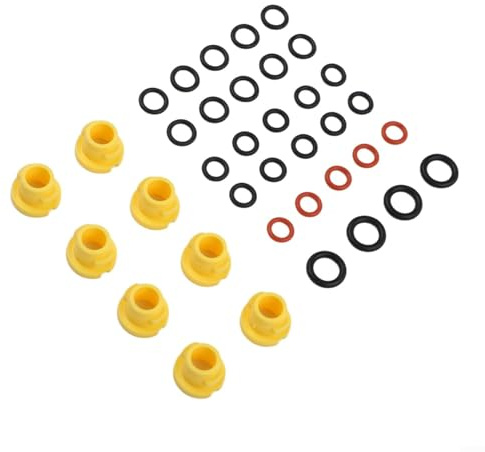 MKTOLHUS Set di guarnizioni per ugelli O-Ring, compatibili con Karcher K2 K3 K4 K5 K6 per idropulitrici K7, kit di guarnizioni di ricambio 2.640-729.0, per accessori per pulitori alti