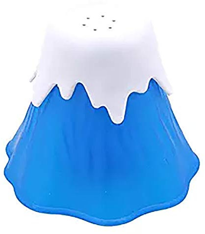 Ouken Volcán Cleaner Limpiador de microondas Horno de Vapor Desinfección con vinagre y Agua para el hogar o la Oficina Cocinas (Azul)