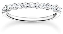 THOMAS SABO Ring Weiße Steine 925 Sterlingsilber
