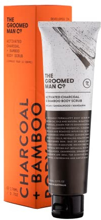 The Groomed Man TGM Exfoliante corporal con carbón activado 170 ml Activated Charcoal Body Scrub