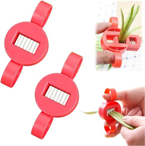 Legume Slicer,Multipurpose Handheld Round Legume Slicer,Food Slicer for Legume,Convenient Stainless Steel French Green Beans Slicer Cutter,Functional Vegetable Veggie Chopper (6 Blades*2PCS)