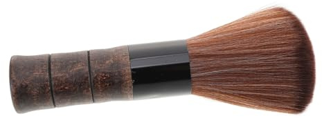 OSOLADY Bartbürste für Männer mit Weichen Borsten zum Reinigen Des Bartes Stylen der Haare und Kämmen von Fettigem Haar Klein mit Holzgriff für Angenehme Anwendung