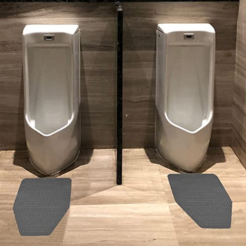 Tapis de Sol antidérapant pour urinoir, Tapis de Sol Absorbant et désodorisant pour Toilettes, Tapis de Sol pour urinoir réutilisable/Lavable, Tapis pour urinoir Commercial