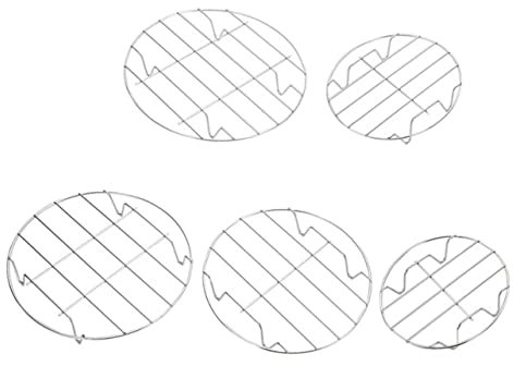 Cabilock Ensemble De Grilles De Cuisson 1 Ensemble De Grilles De Refroidissement Plaque De Cuisson En Fil Métallique Pour Accessoires De Cuisson Au Four