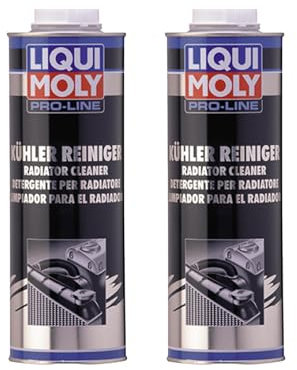 Radiator Cleaner Coolant System Flush 2x1L - Radiator & Cooling System Cleaner and Flush Treatment